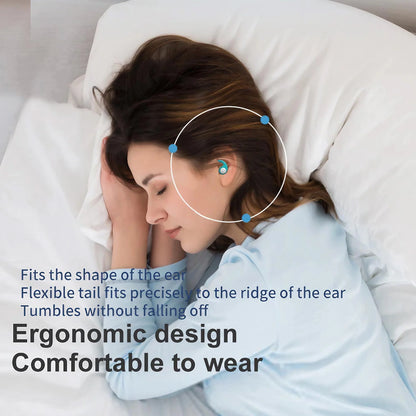 Noise-Canceling Silicone Earplugs – Waterproof, Comfortable Fit for Sleep, Swimming, and Ultimate Peaceful Quiet